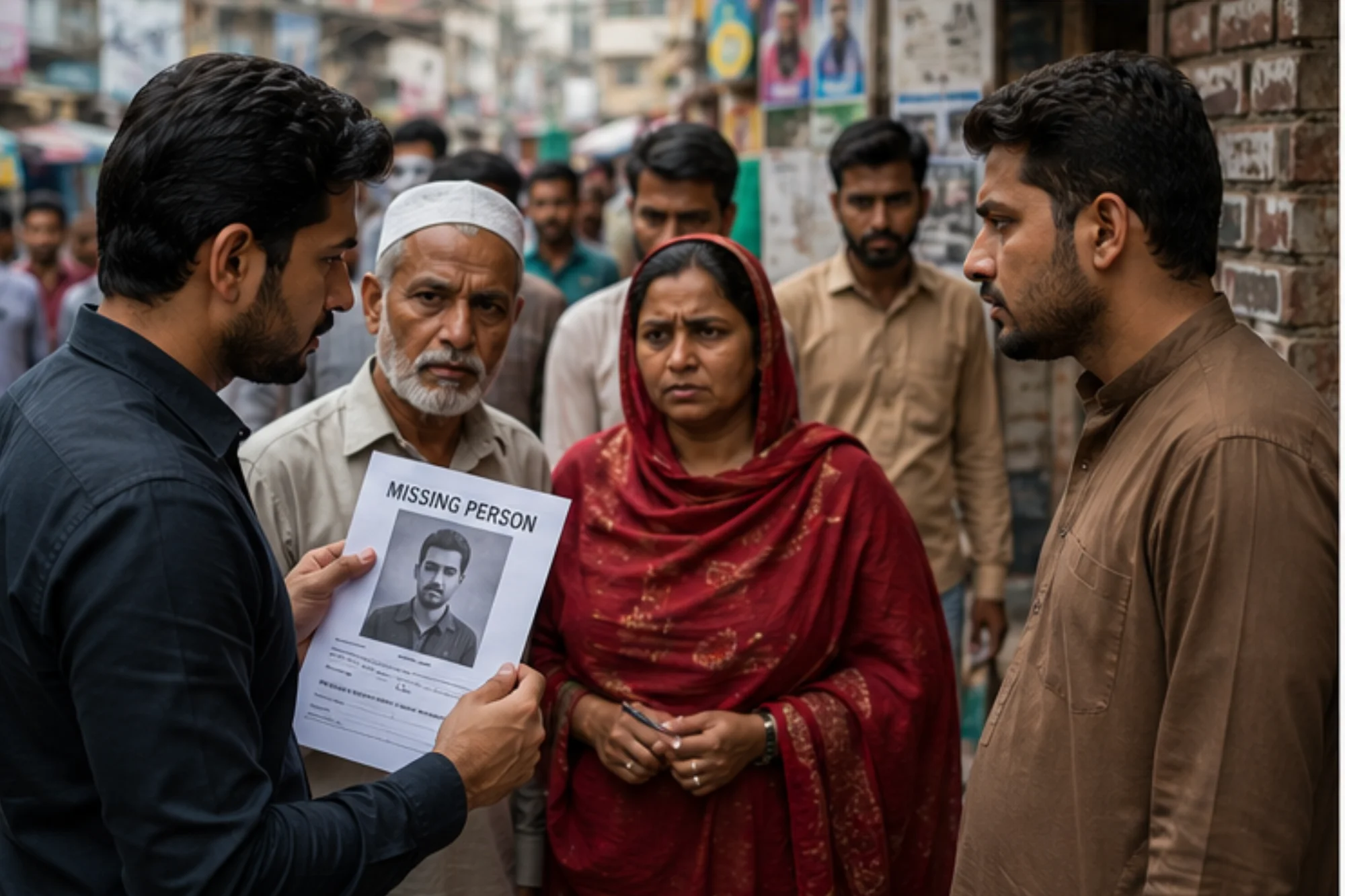 Missing person case private investigation in Pakistan